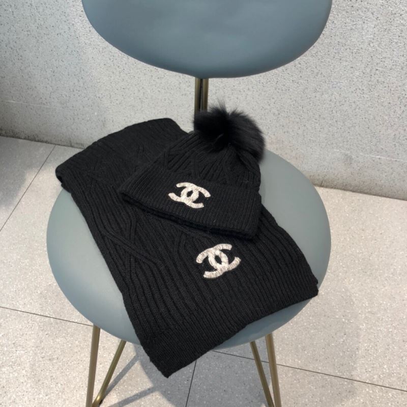 Chanel Caps Scarfs